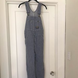 OshKosh B’Gosh Vintage Hickory Striped Overalls
